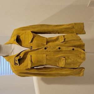 Free people 100% cow leather  jacket